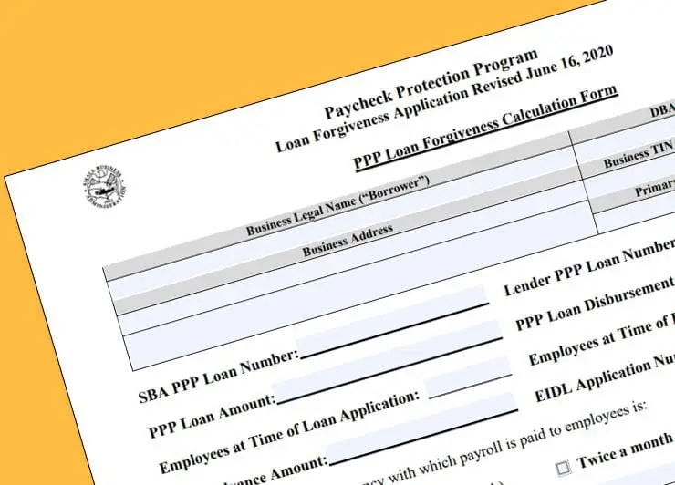 PPP loan forgiveness