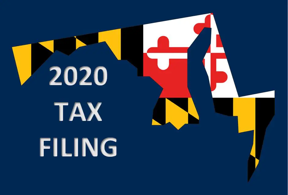 Maryland tax forms 2020