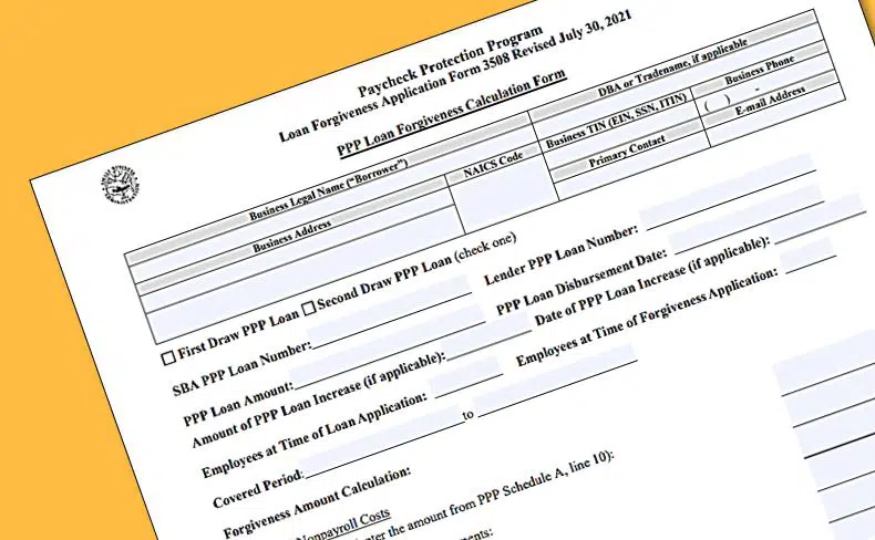 PPP loan forgiveness